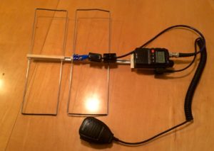 Foto der 70cm Moxon Antenne