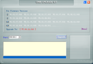 Firmware Upgrade Software